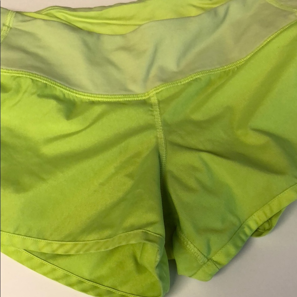 Lululemon speed shorts